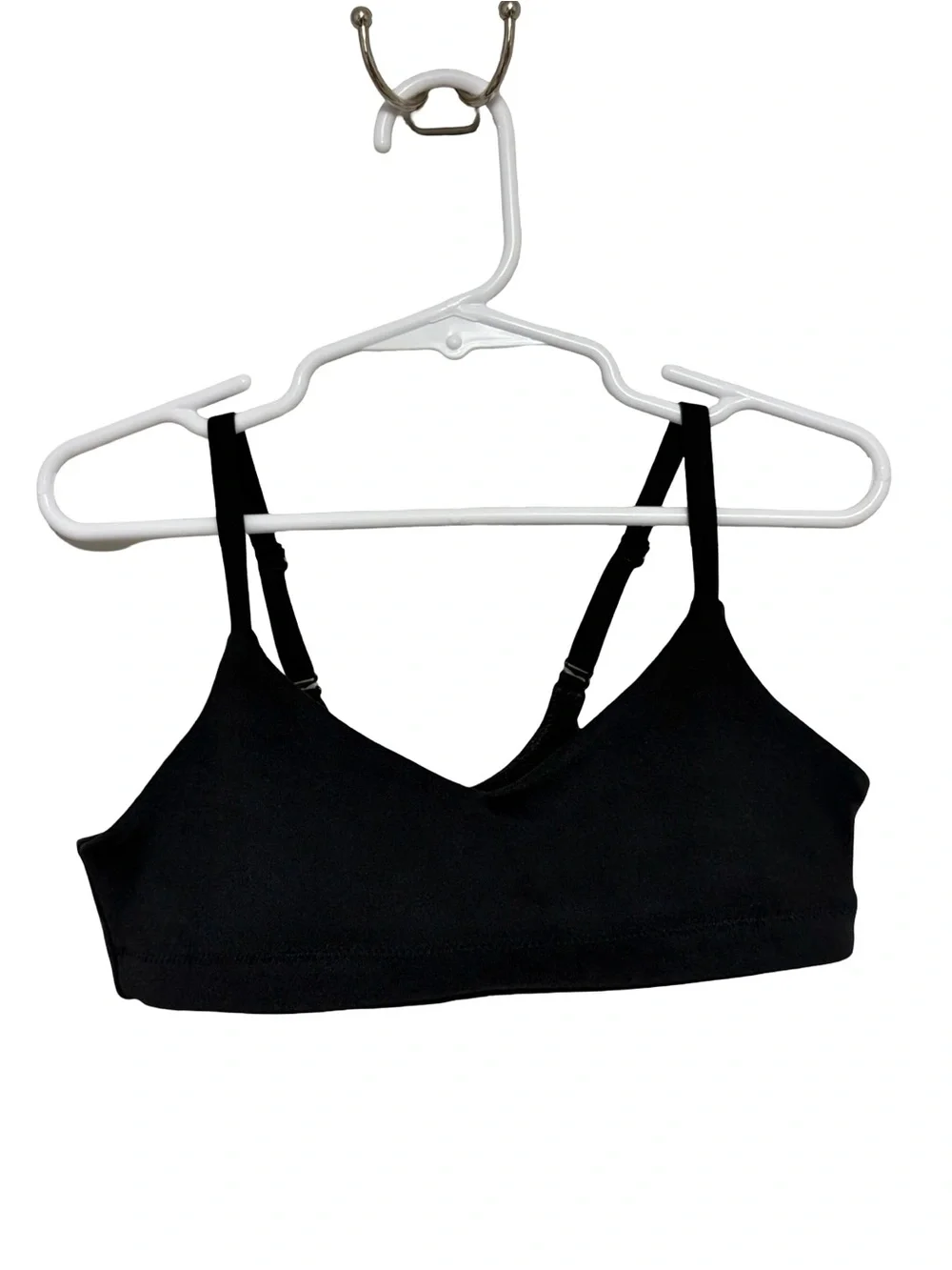 Athleta Girl Just Right Adjustable Bra in Black - Size S (7)